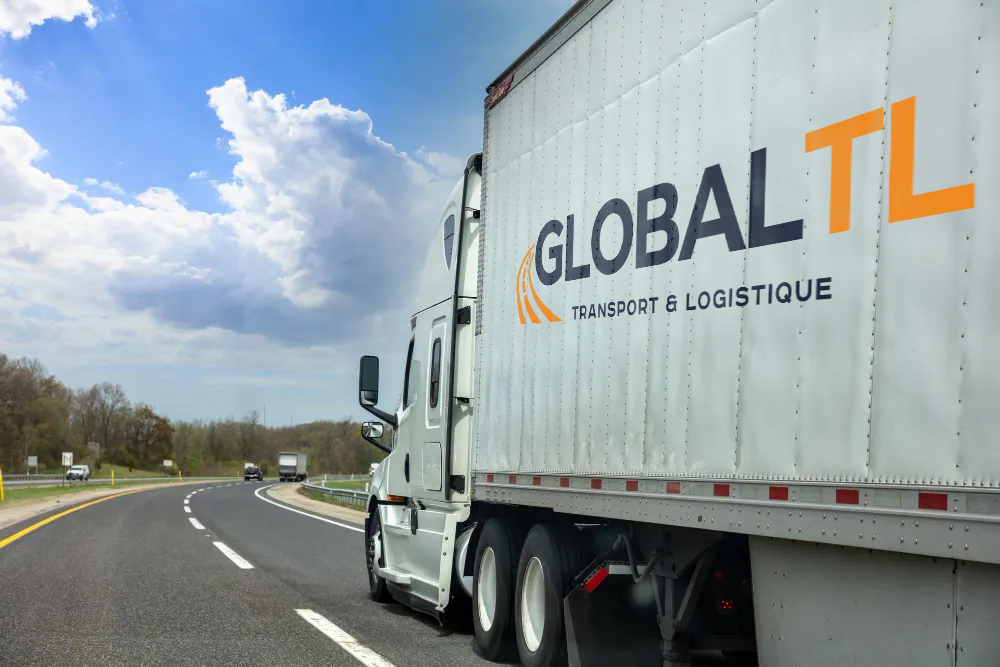 Global TL truck on the road